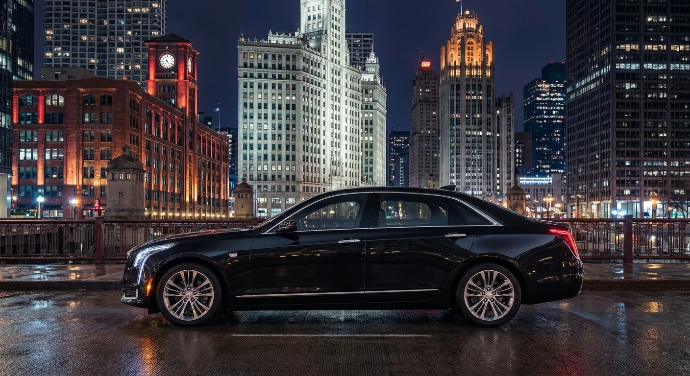 Executive Sedan luxury vehicle for hire — Royal Carriage Limousine Chicago