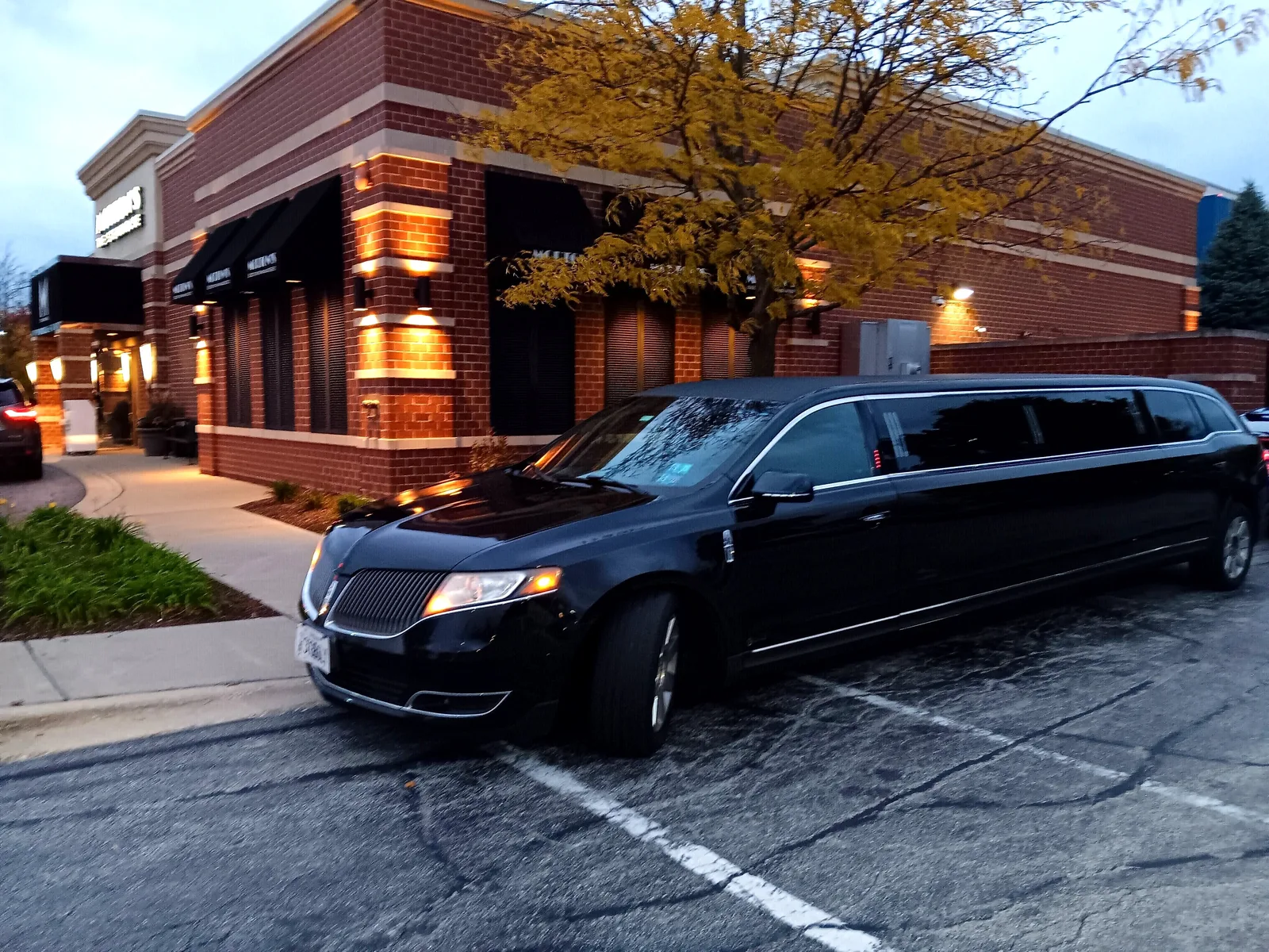 Royal Carriage stretch limousine for Chicago weddings