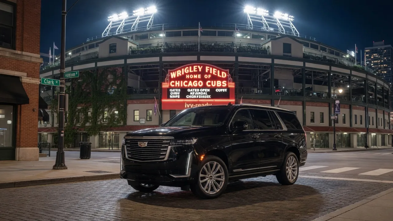 Limo service from Barrington to Wrigley Field
